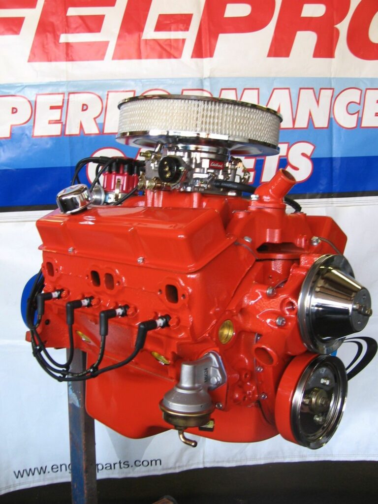 Cool 327 Long Block Crate Engine Pictures